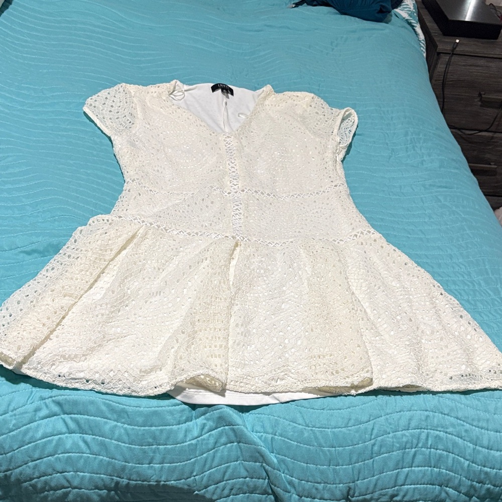 White Eyelet Dress